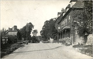 Arrington and the Hardwicke Arms c1920