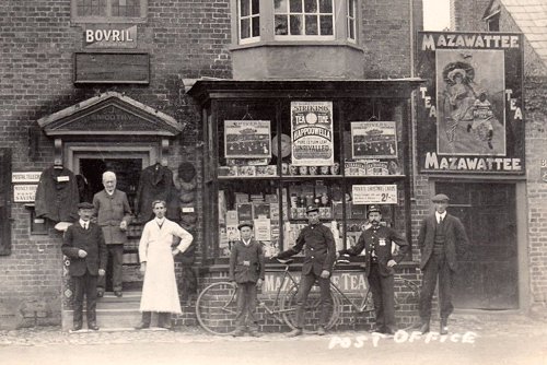 The Shop and Post Office at Arrington c1905 The Shop and Post Office at Arrington c1905