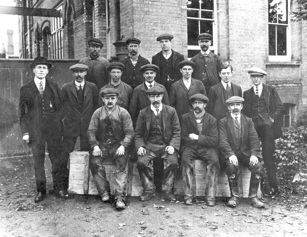 Cundall's Foundry Workers c1912