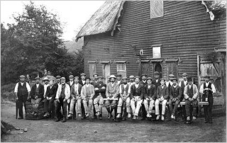 Sawmill Estate Workers c1900, with names